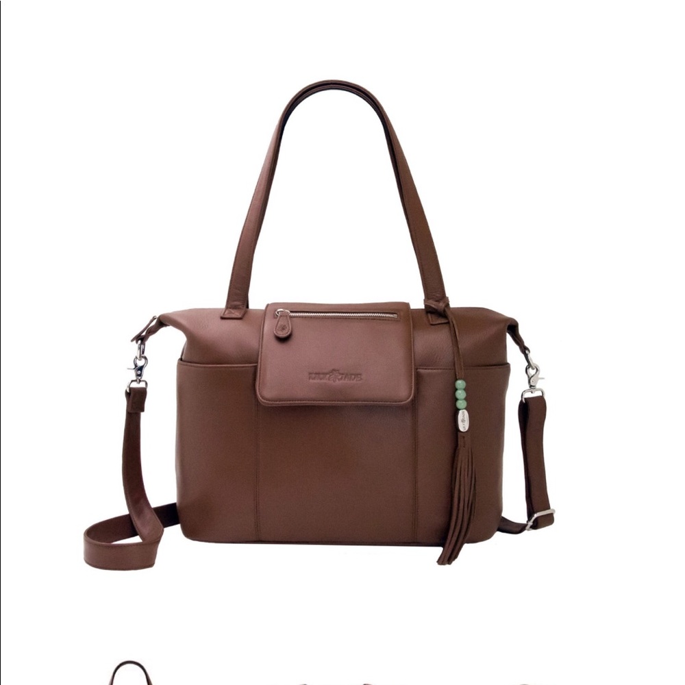 Lily-jade Madeline in brandy and silver